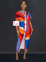 Robe moulante - multicolore – Image 4