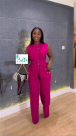 Ensemble pantalon - rose – Image 3