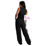 Ensemble pantalon et veston - noir – Image 4