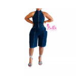 Combi short dos nu - bleu – Image 5