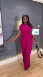 Ensemble pantalon - rose – Image 2
