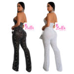 Combinaison avec strass - blanche – Image 4