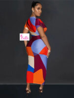 Robe moulante - multicolore – Image 2