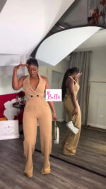 Combinaison dos nu - beige – Image 4