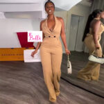 Combinaison dos nu - beige – Image 3