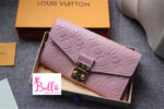 Portefeuille Louis Vuitton - rose clair ( 19 *10 cm )