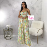 Combinaison bustier & plissée - multicolore – Image 6