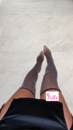 Escarpins montantes avec strass - talon – Image 6