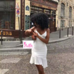 Mini Robe moulante - blanche – Image 3