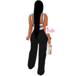 Ensemble pantalon avec bustier - noir – Image 5