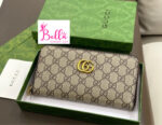 Portefeuille Gucci - beige marron ( 19*10 cm )