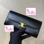 Portefeuille Céline - noir ( 19*10 cm )