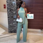 Ensemble pantalon - vert menthe