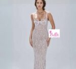Robe de soirée 3/4 avec dentelle – Image 3