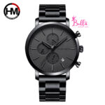 Montre Hannah Martin homme - noir (+ boîte)