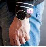 Montre Hannah Martin unisexe - cuir marron (+ boîte) – Image 5