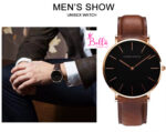 Montre Hannah Martin unisexe - cuir marron (+ boîte) – Image 4