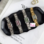 Montre Scottie - rose et bande argentée (+ boîte + sac + ajusteur de bande) – Image 3