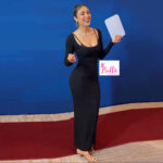 Robe moulante longue manche - noir