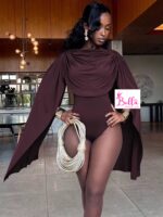 Bodysuit  - rouge Bordeaux – Image 6