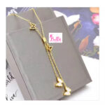 Collier papillons réversible 2 en 1 (acier au titane) – Image 2