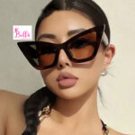 Lunette de soleil - cheetah marron