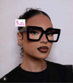 Lunette anti lumière bleue - carré noir – Image 2
