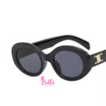 Lunette de soleil - Céline Noire et ovale – Image 5