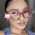 Lunette anti lumière bleue - rouge et cheetah – Image 3