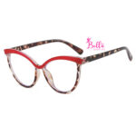 Lunette anti lumière bleue - rouge et cheetah – Image 4