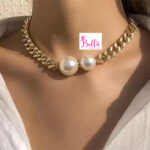 Collier ras de cou - chaîne cubaine (acier inoxydable)