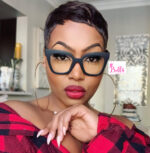 Lunette anti lumière bleue - noire – Image 2