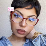 Lunette anti lumière bleue et anti reflet - rouge