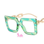 Lunette anti lumière bleue - verte – Image 3