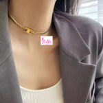 Collier C*line ras de cou (acier inoxydable)