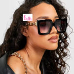 Lunette de soleil - avec détails dorés – Image 2