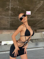 Lunette de soleil - noire – Image 4