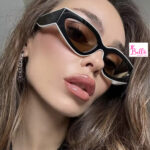 Lunette de soleil - détail blanc