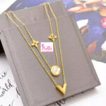 Collier superposé - L*uis Vu*tton (acier au titane) – Image 2
