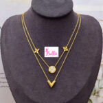 Collier superposé - L*uis Vu*tton (acier au titane)