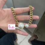 Collier ras de cou - chaîne cubaine (acier inoxydable) – Image 2