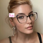 Lunette anti lumière bleue et anti reflet - noire