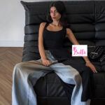 Haut asymétrique - noir – Image 5
