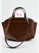 Sac Fourre-Tout Z*ra + pochette - marron – Image 7