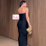 Robe avec anneau - noir – Image 4