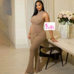 Ensemble pantalon et haut - beige