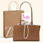 Sac Fourre-Tout Z*ra rectangulaire - marron – Image 3