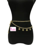 Ceinture de taille supposée - dorée (85 cm) – Image 2