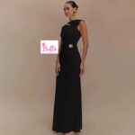 Robe dos nu - noir – Image 4