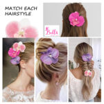 Pince à cheveux - bleu – Image 3